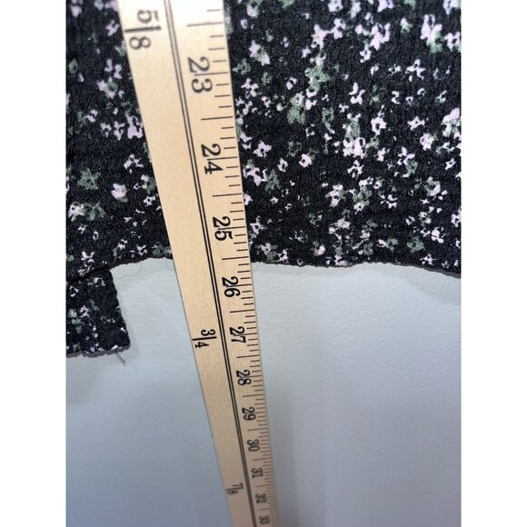 Loft Women's Blouse Size Large Black Long‎ Sleeve - Picture 3 of 6